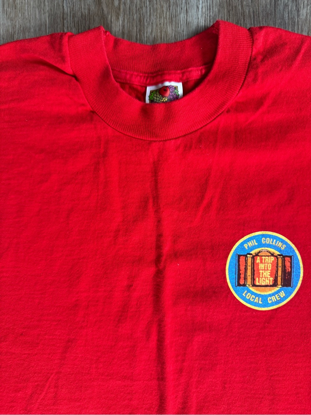 Vintage 1997 Phil Collins A Trip Into The Light T-Shirt single stitch - Large - Picture 2 of 7
